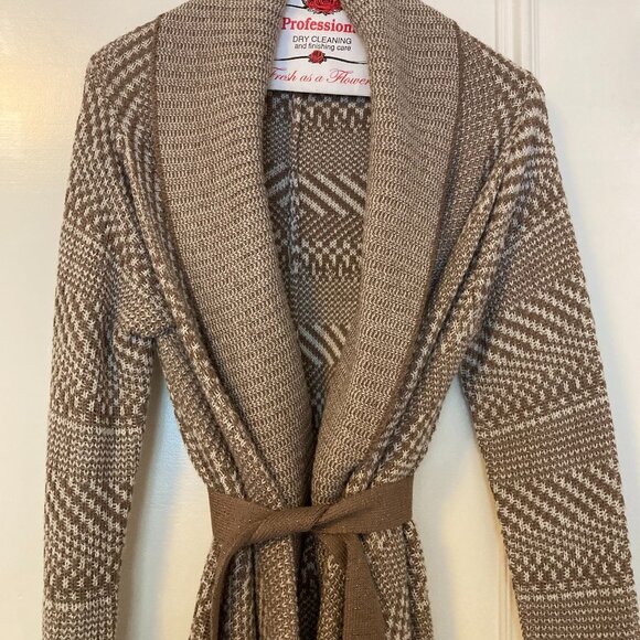 Bebe long sleeve cardigan sweater medium - Picture 1 of 15